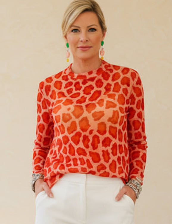 Leona Layering Mesh Top