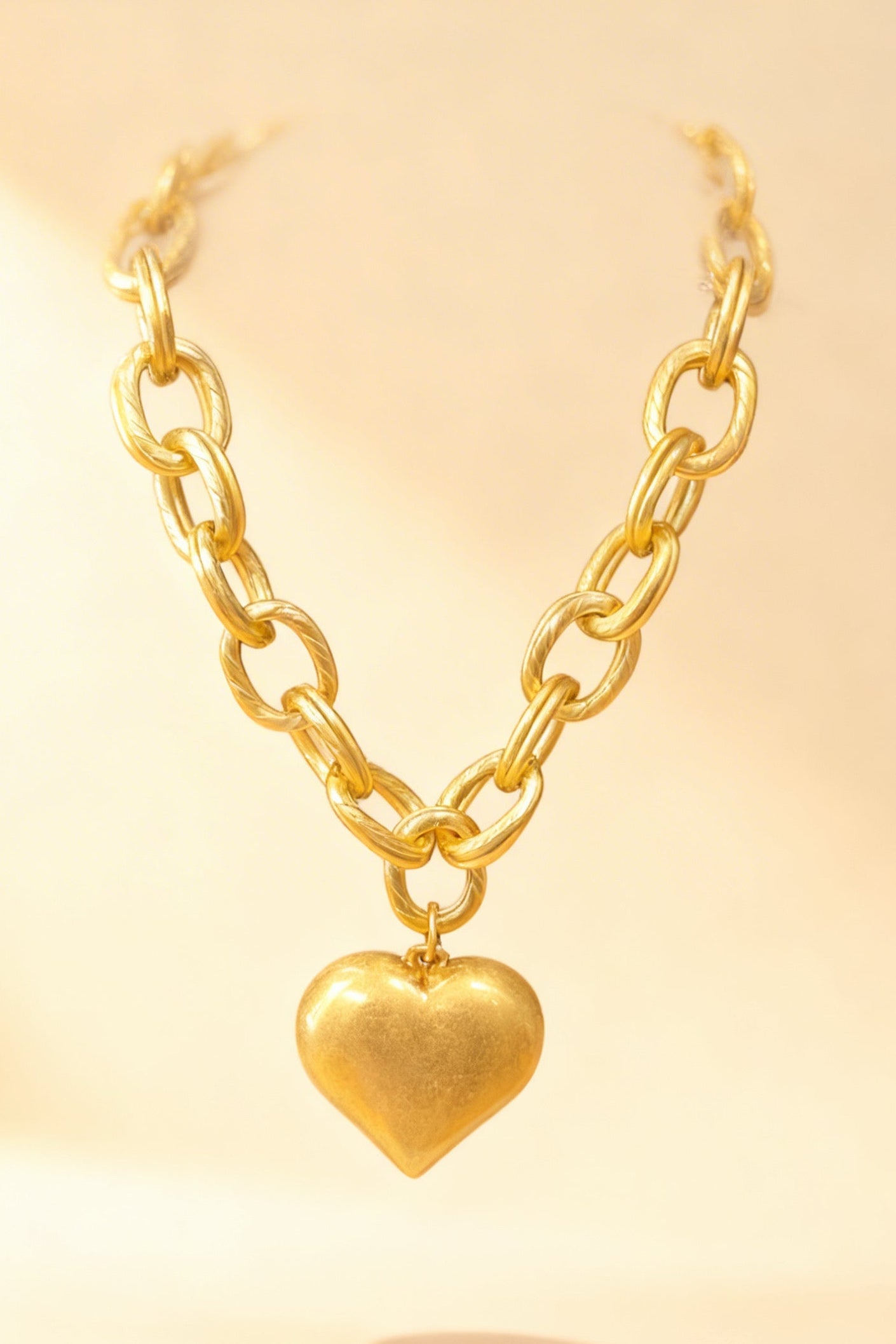 Chunky Heart Necklace