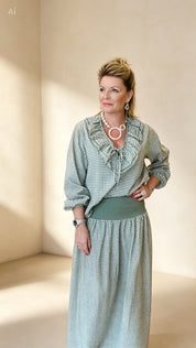 Valentine Gingham Skirt