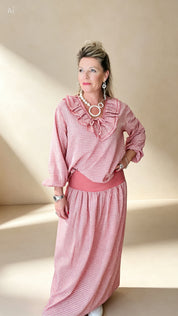 Valentine Gingham Skirt