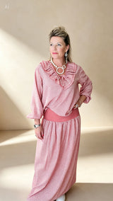 Valentine Gingham Skirt