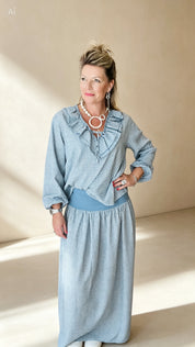 Valentine Gingham Skirt