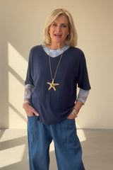 Soft V-Neck Layering Top