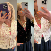 Co-Co Structured Crochet Jacket
