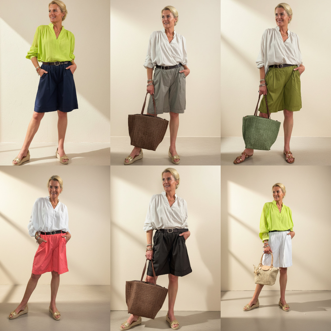 Poplin Bermuda Shorts