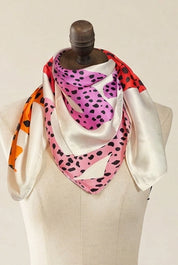 Square Silky Scarf