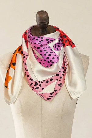 Square Silky Scarf