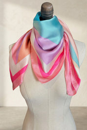 Square Silky Scarf