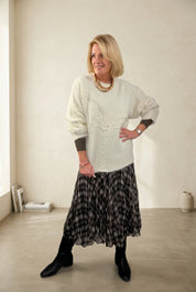 Oversized Bow Knit