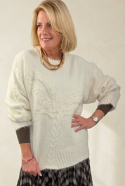 Oversized Bow Knit
