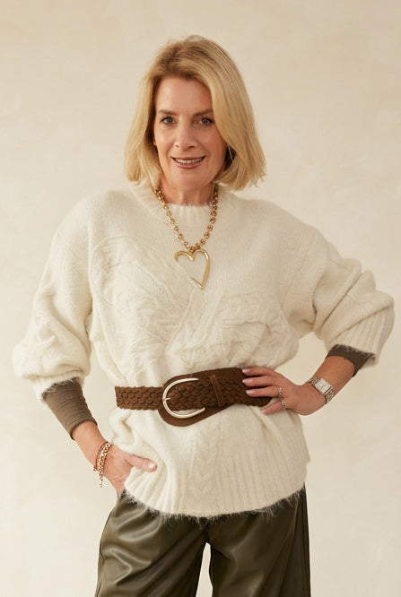 Oversized Bow Knit
