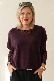 Sleeveless Boxy Knit