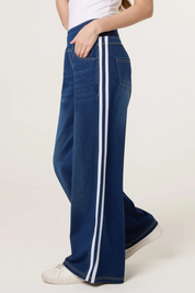 Figo - Pull on Sporty Jeans