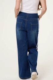 Figo - Pull on Sporty Jeans