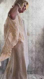 Scallop Crochet Jacket